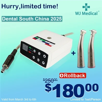El motor elétrico dental con 1: 5 Contra Angle traerá la exposición dental de...